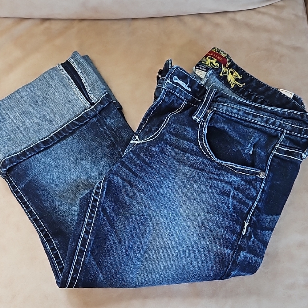 Maurices Dark Wash Ankle Jeans